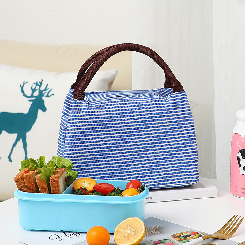 Insulated Striped Lunch Bag Stornfield