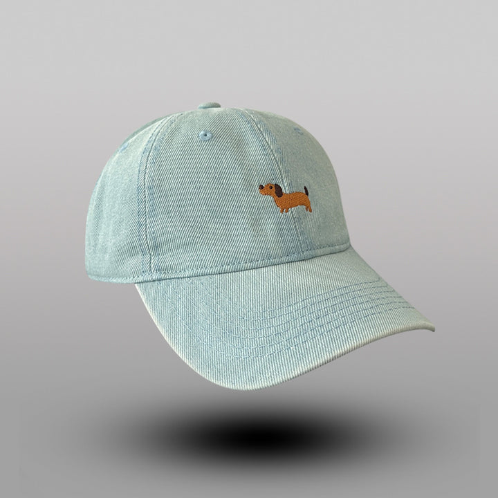 Women's Casual Embroidered Dog Theme Baseball Cap Stornfield