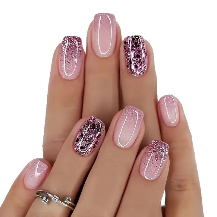Elegant Ombre Nail Extensions Stornfield