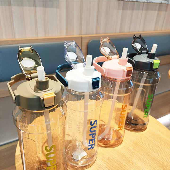 Women's practical water bottle with large capacity and leak-proof lid Stornfield