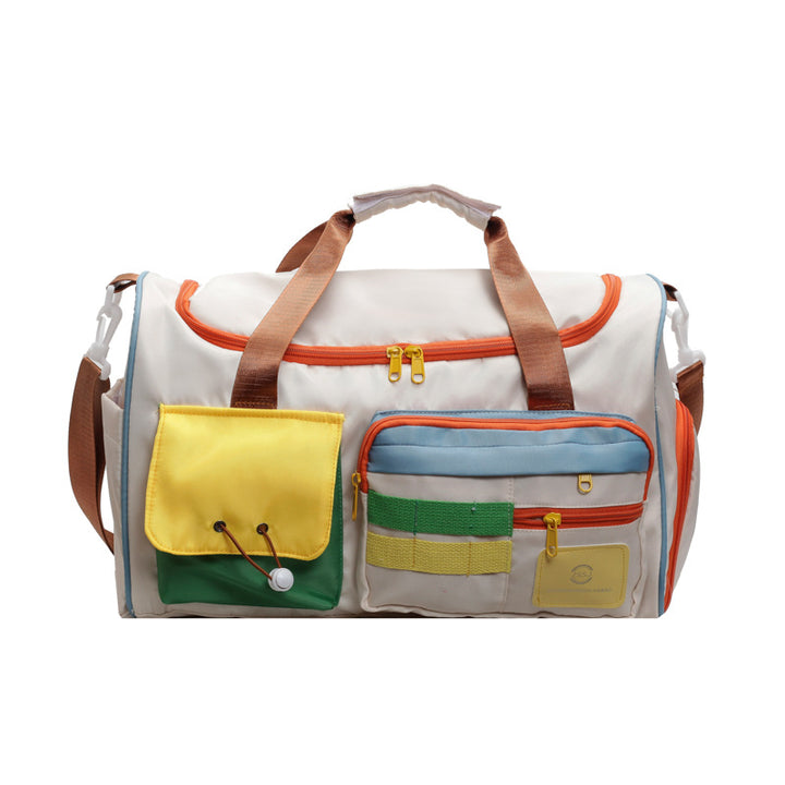 Stylish Multi-Pocket Travel Duffel