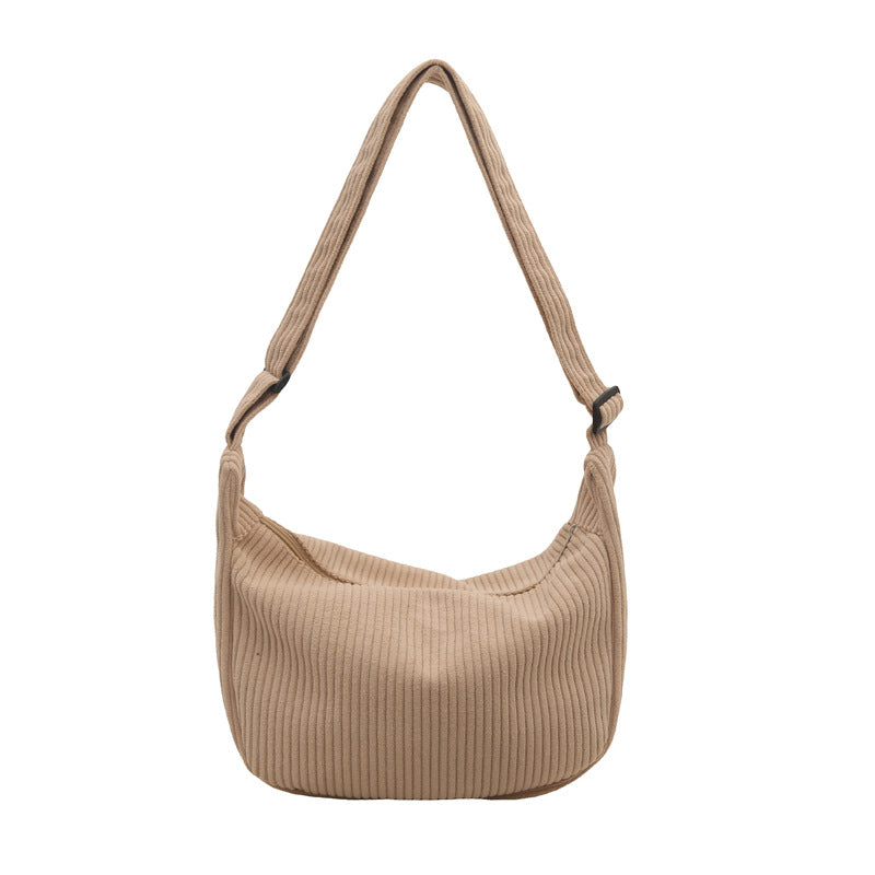 Corduroy Hobo Bag