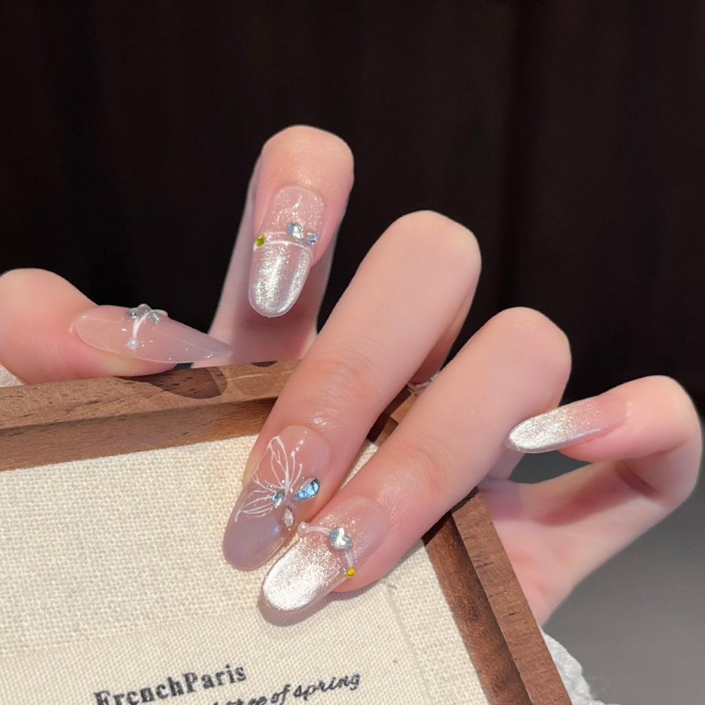 Decorative 3D Embellished Nail Extensions Stornfield