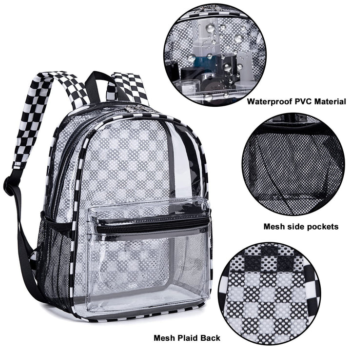 Unisex Transparent School Backpack Stornfield
