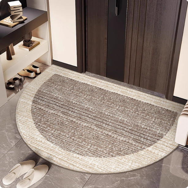 Half-Circle Decorative Door Mat