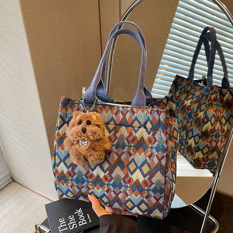 Fun Patterned Tote Bag