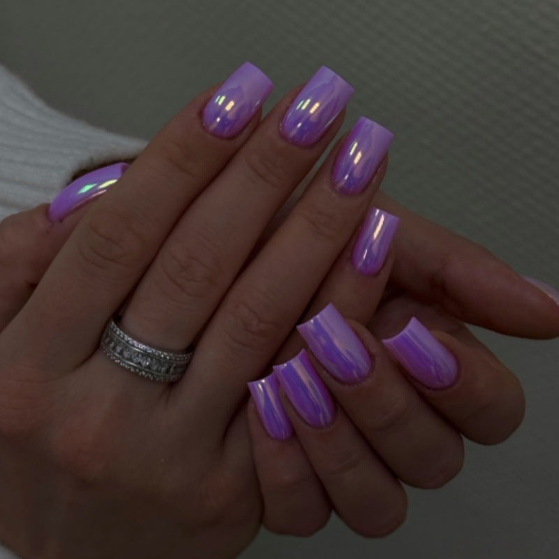 Glossy Ombre Press-On Nail Set Stornfield