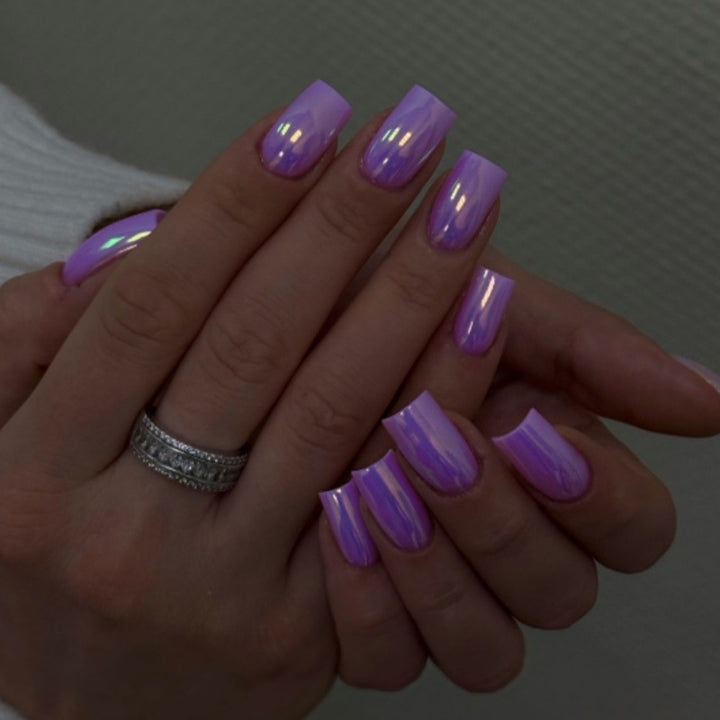 Glossy Ombre Press-On Nail Set Stornfield