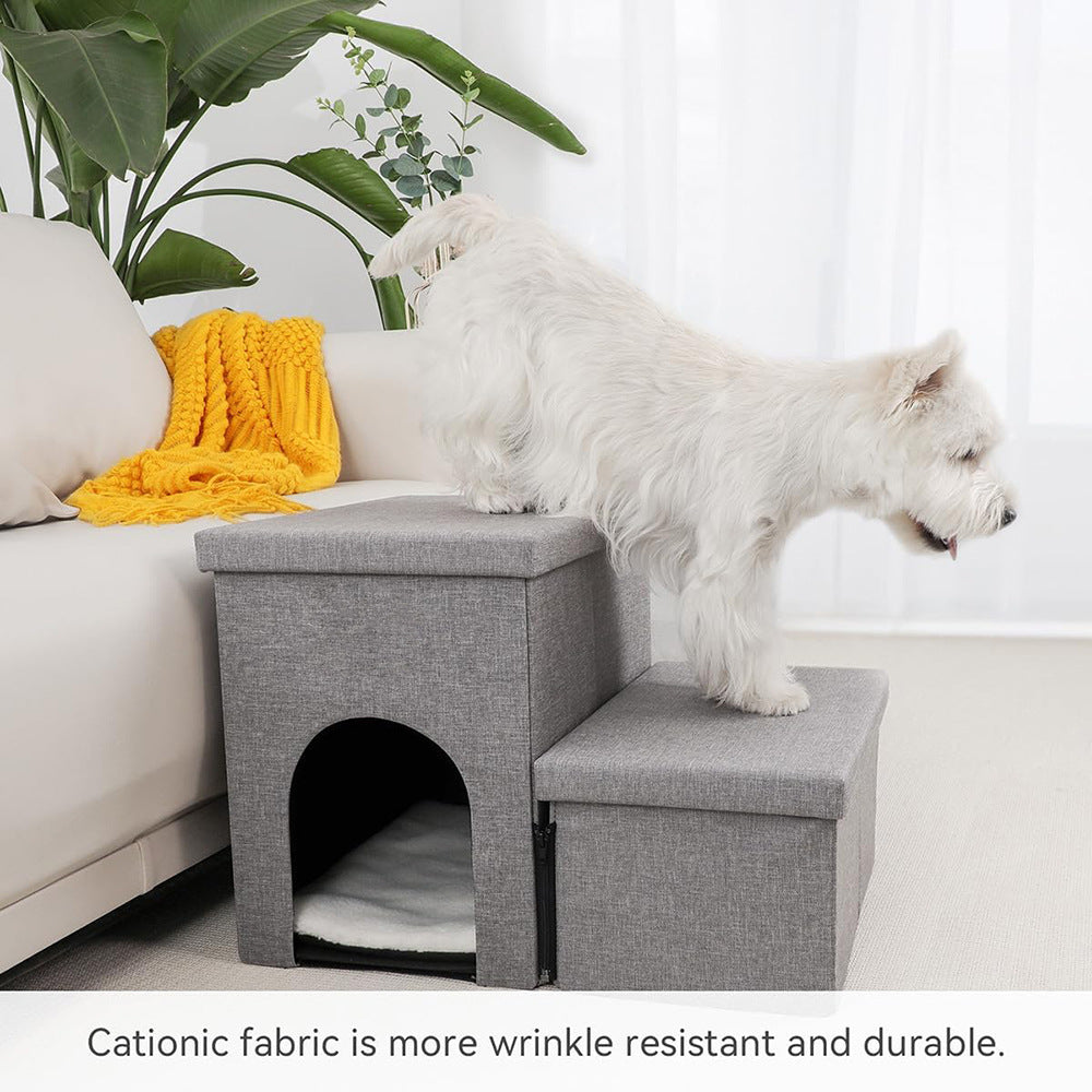 Multi-Level Pet Step Stool with Hideaway Stornfield