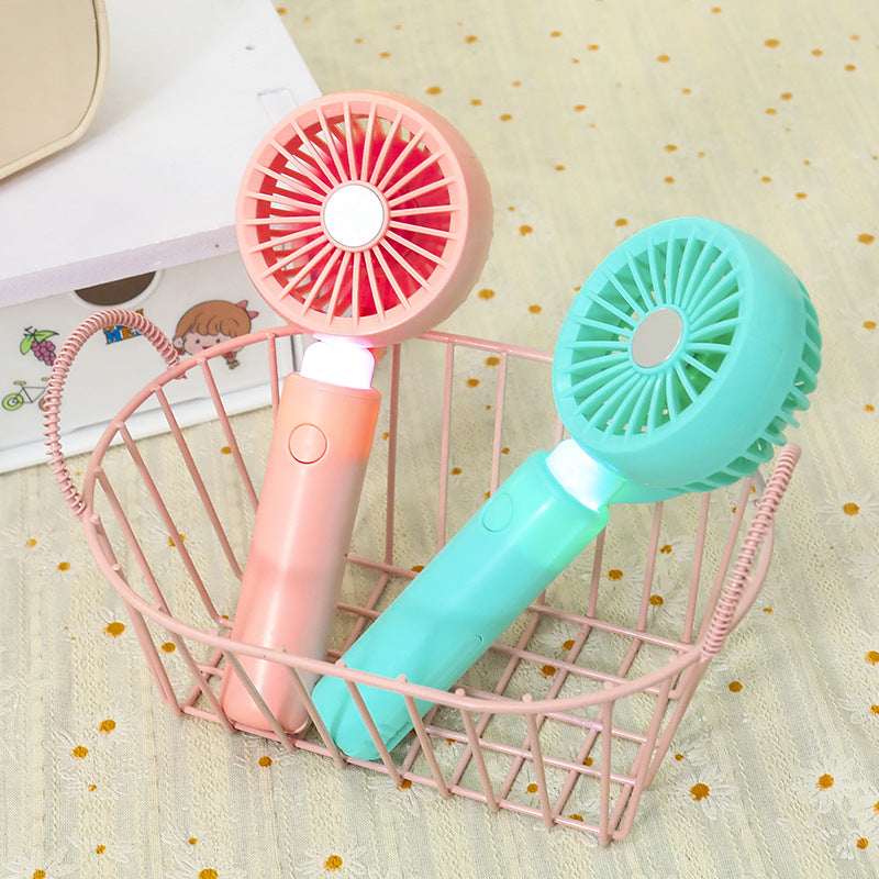 Women Portable USB Lamp Fan with Innovative Design Stornfield