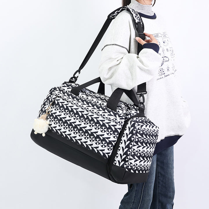 Stylish Patterned Weekend Duffle Bag Stornfield