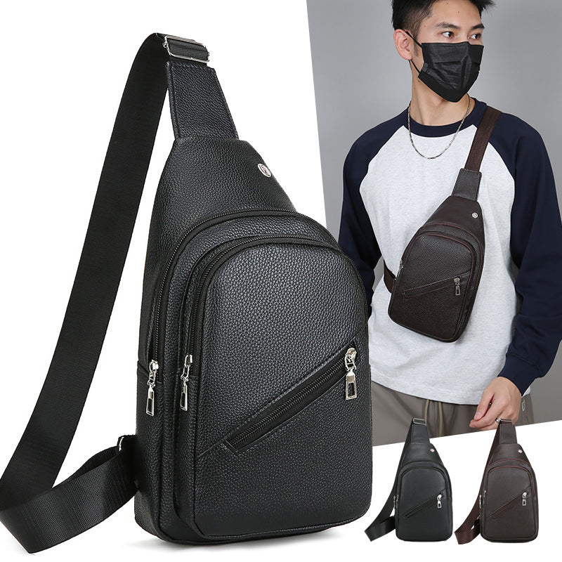 Premium Leather Sling Backpack Stornfield