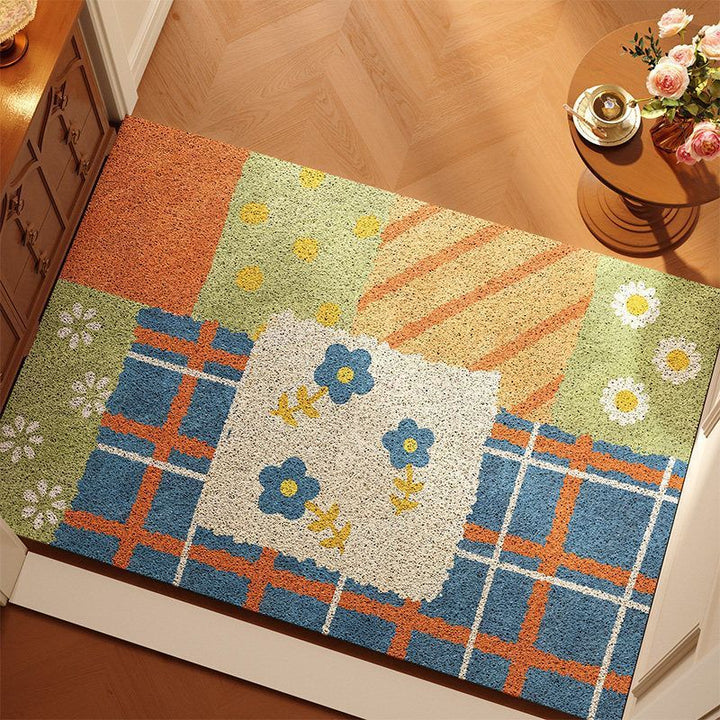Decorative Floral Entry Mat