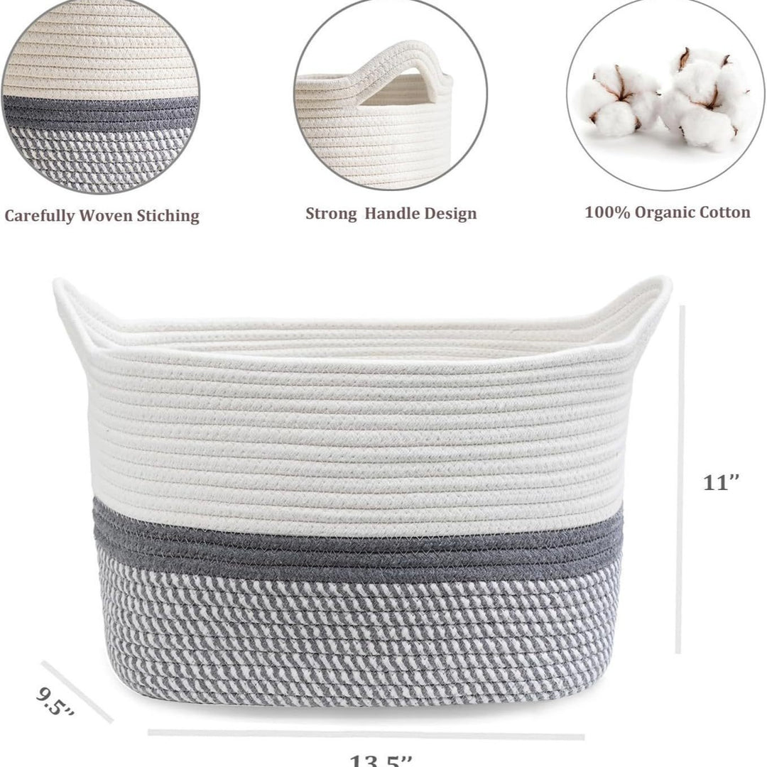 Women's Modern Storage Basket with Woven Design Stornfield