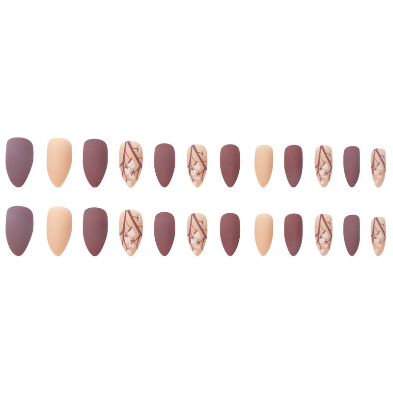 Stylish Matte Stiletto Press-On Nails Stornfield