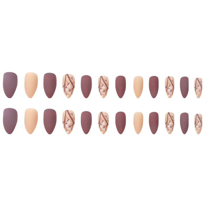 Stylish Matte Stiletto Press-On Nails Stornfield