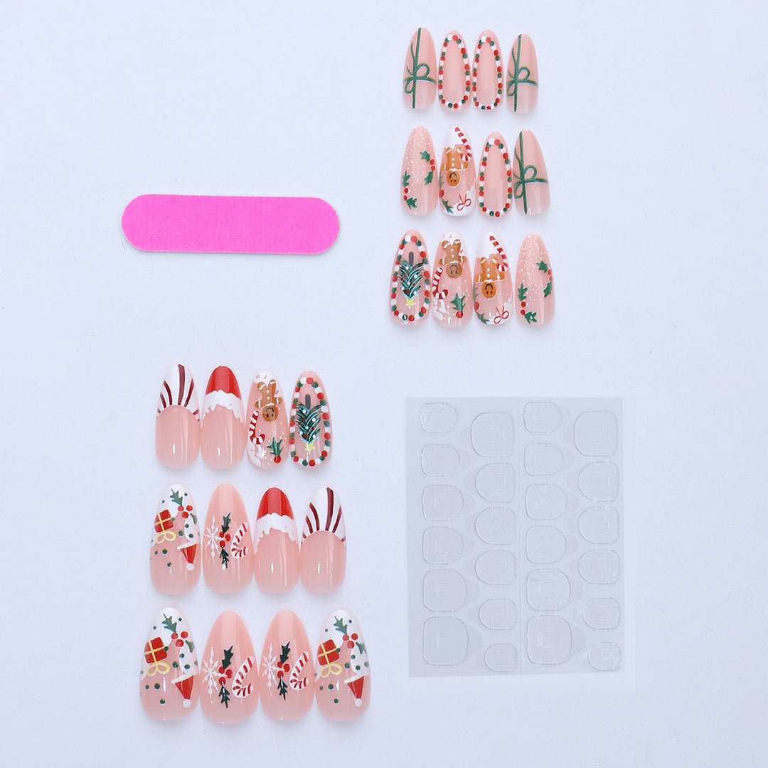 Festive Artificial Nail Creations Stornfield