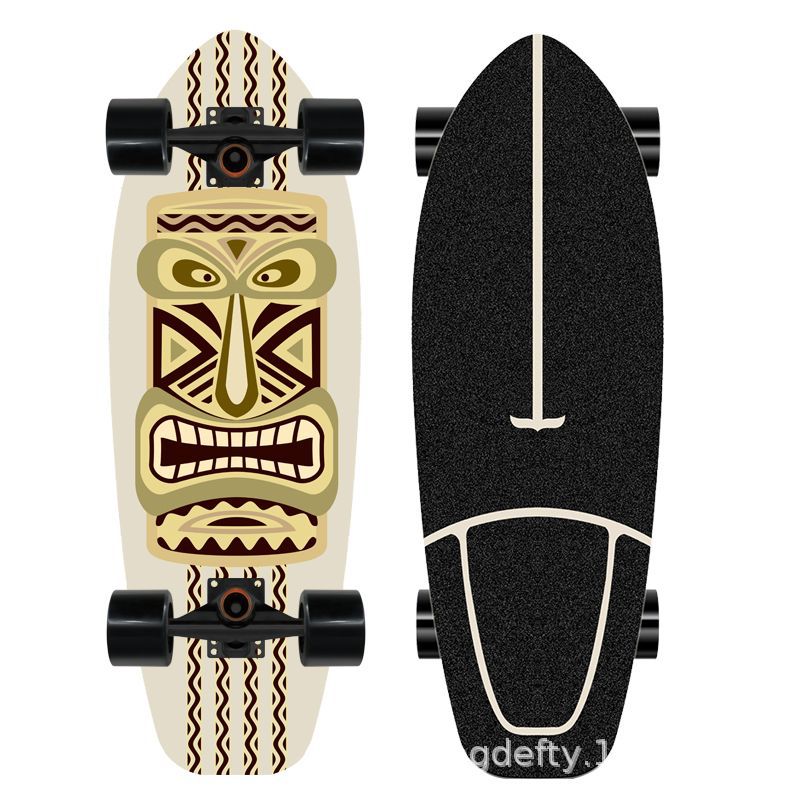 Artistic Lion Design Skateboard Stornfield