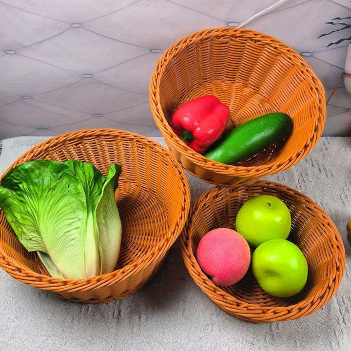 Handwoven Fruit Serving Bowls Stornfield