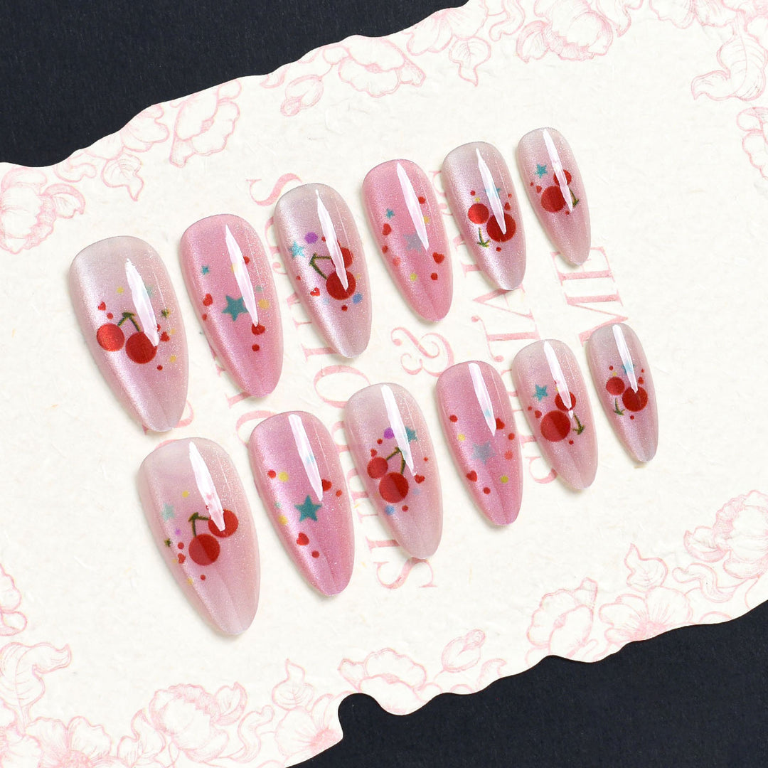 Chic Decorative Press-On Nail Set Stornfield