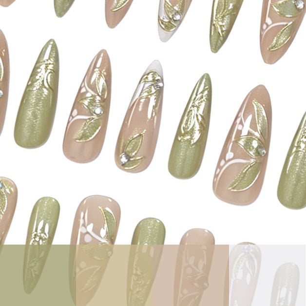 Elegant Floral Nail Art Extensions Stornfield 1789915831
