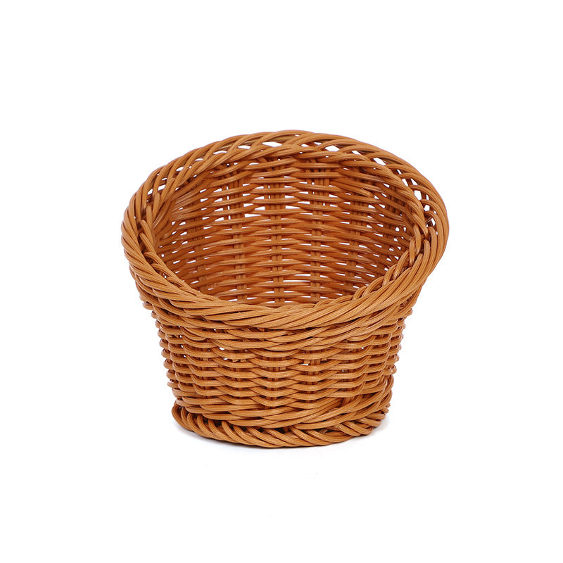 Decorative Woven Round Basket Stornfield