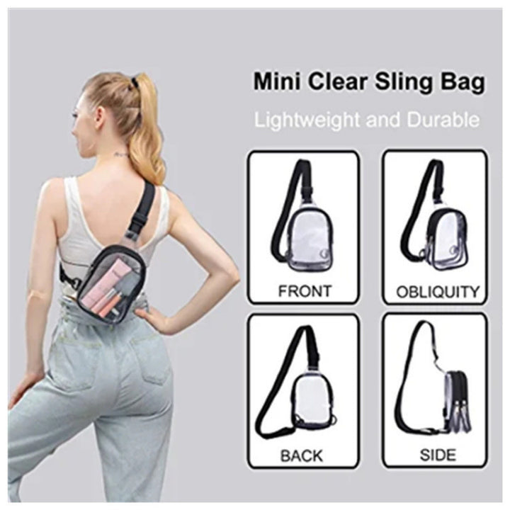 Practical Transparent Cosmetic Shoulder Bag Stornfield
