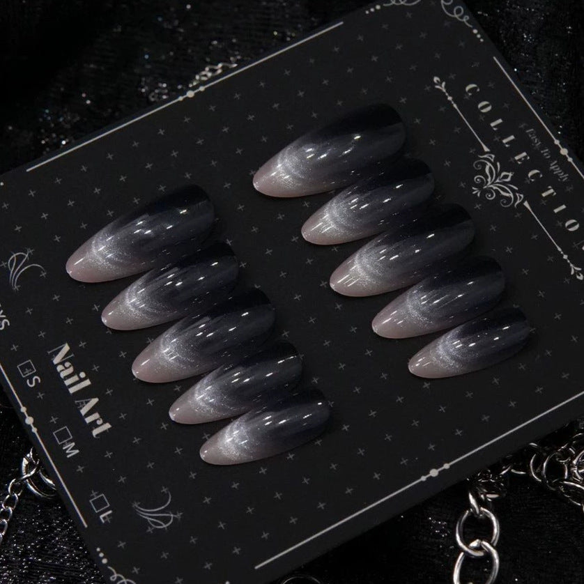 Ombre Stiletto Press-On Nail Designs