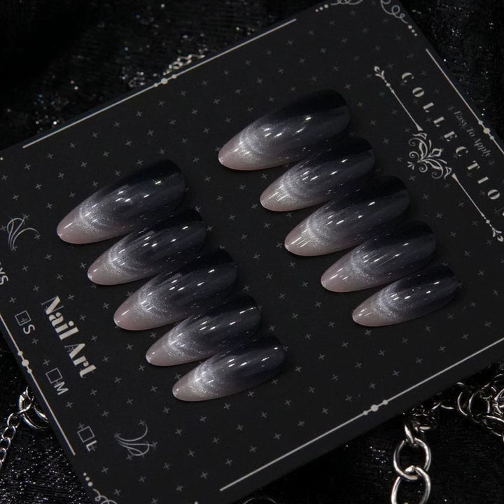 Ombre Stiletto Press-On Nail Designs