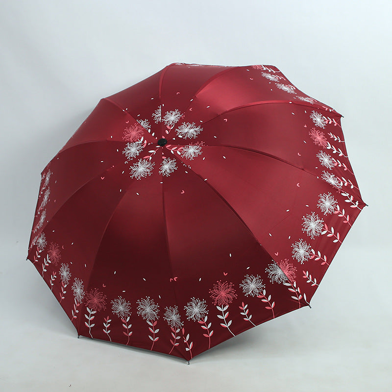 Women's umbrella with floral design Stornfield