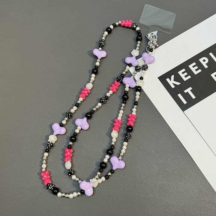 Artisan Beaded Charm Necklace Stornfield