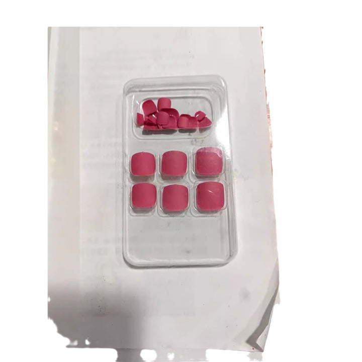 Premium Matte Press-On Nail Tips Set Stornfield