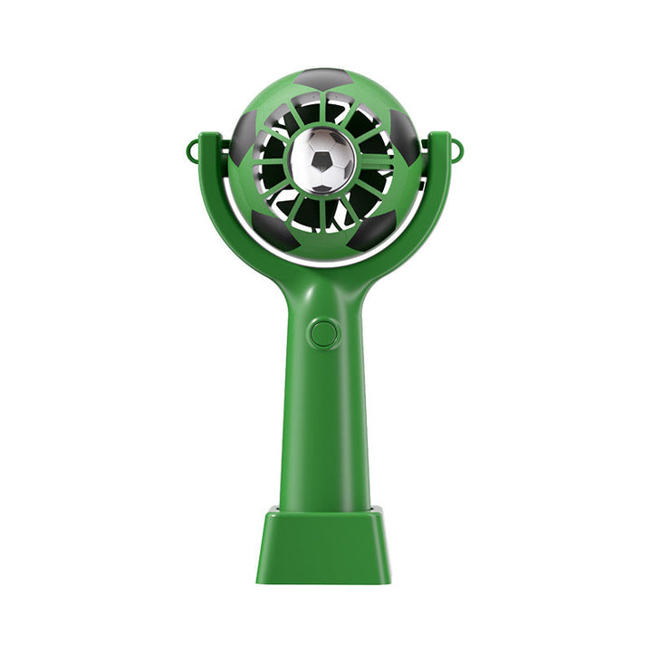 Women Portable Soccer Design Hand Fan Stornfield