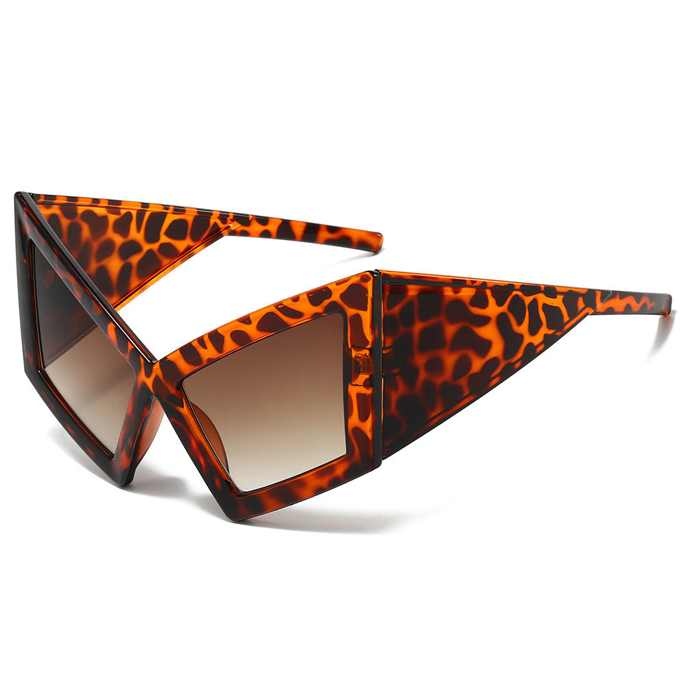 Futuristic Geometric Shield Sunglasses Stornfield