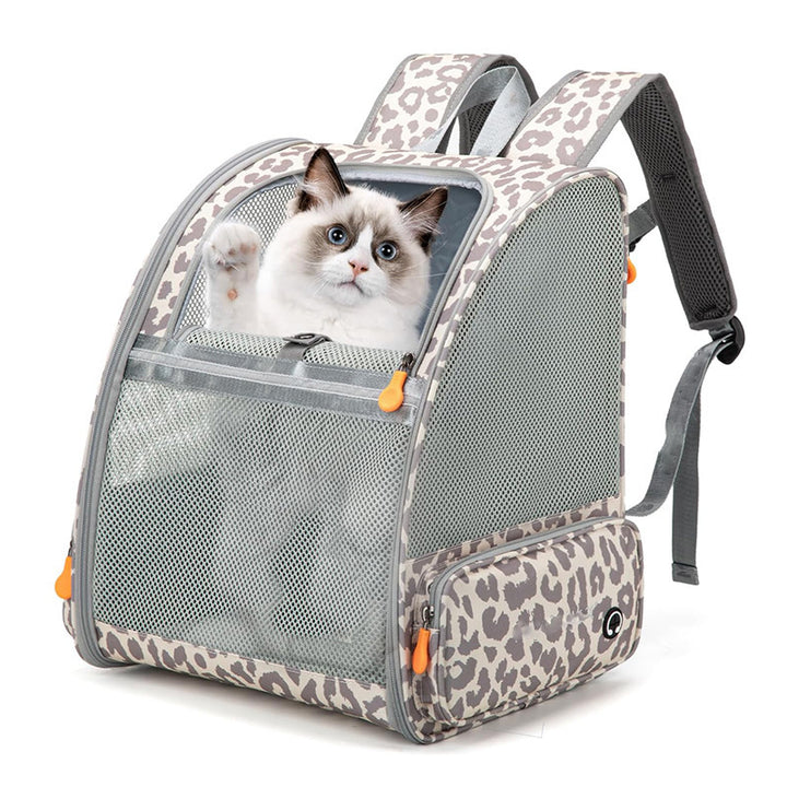 Pet Backpack with Breathable Mesh Inserts Stornfield