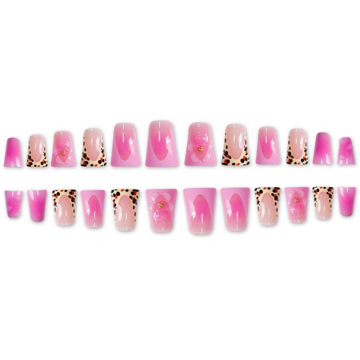Artistic Floral Stiletto Nail Art Extensions Stornfield