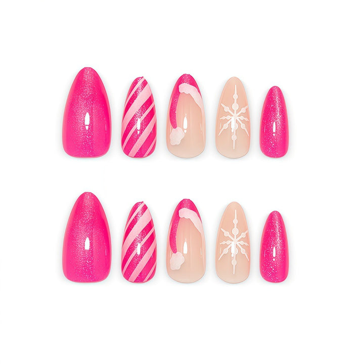 Nail art set with Creative Winter Design Stornfield