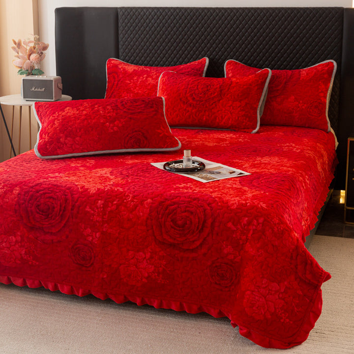 Playful Cartoon-Themed Bedspread Set