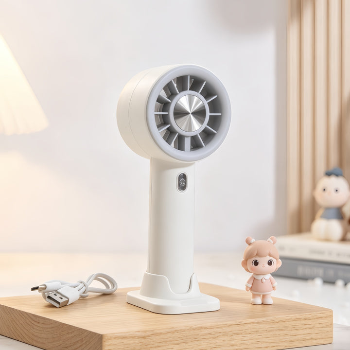 Women's Portable Handheld Fan with Multifunctional Charging Port Stornfield