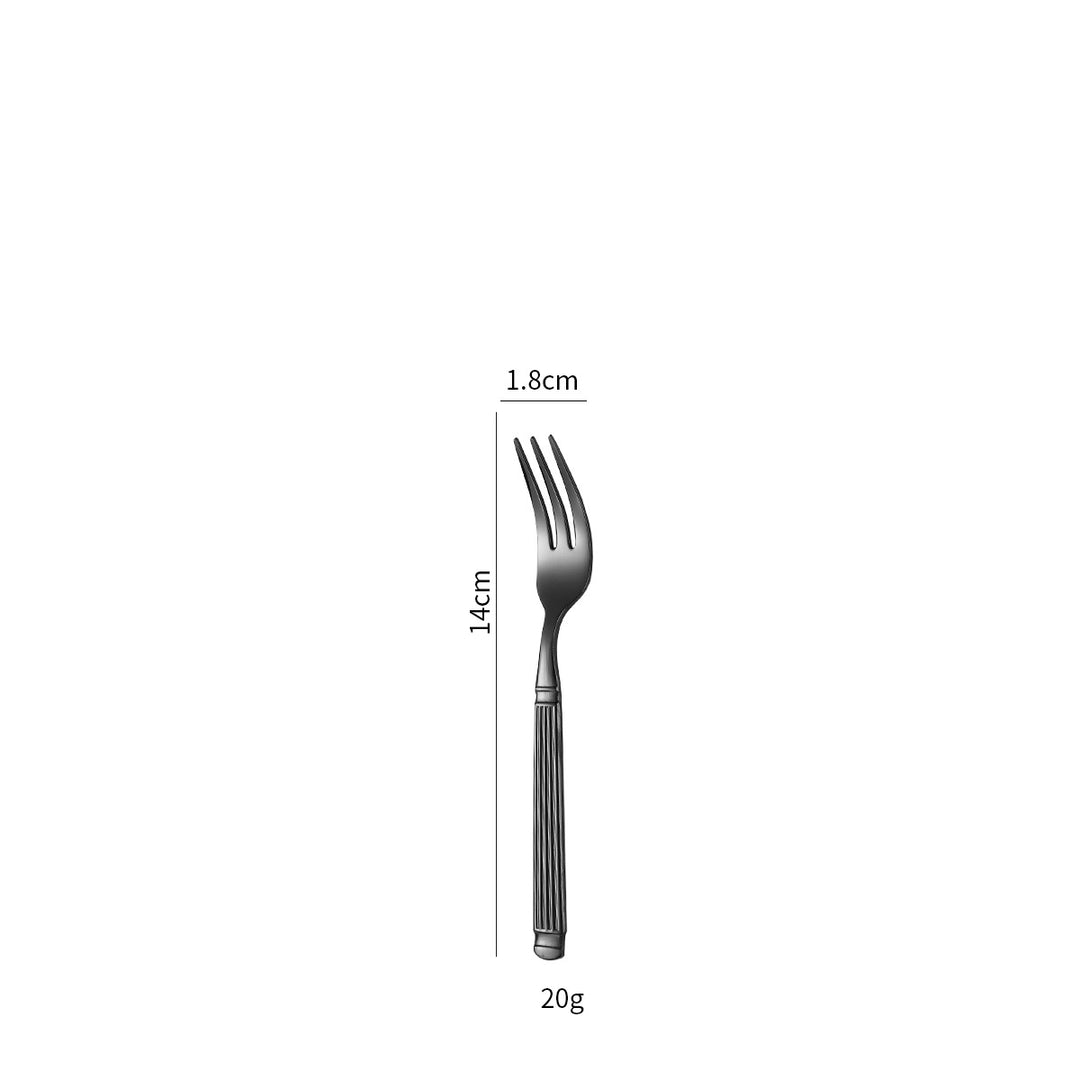 Elegant dessert spoon with exclusive surface design Stornfield