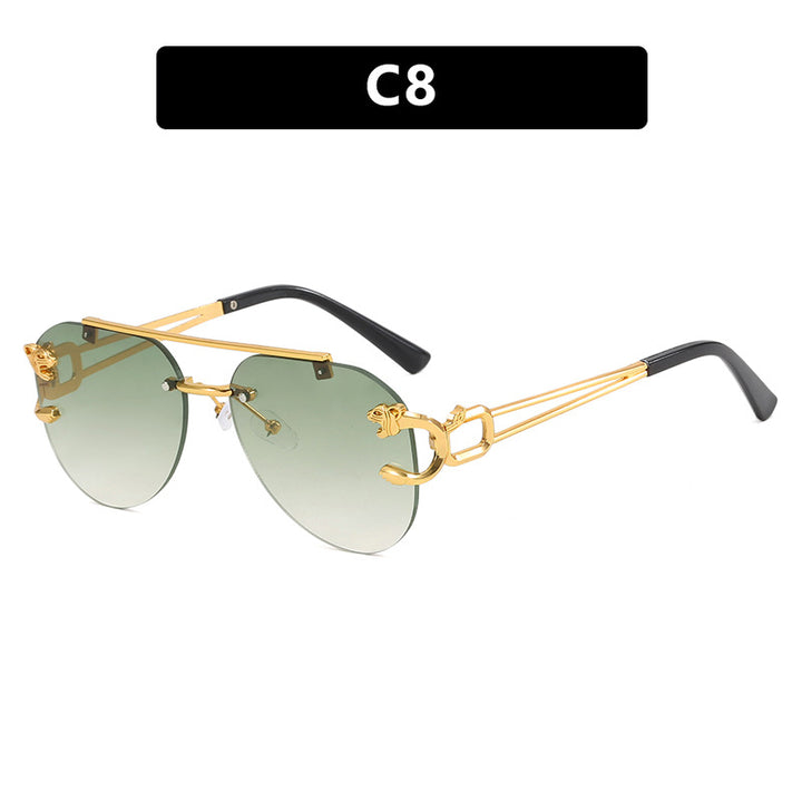 Women's unusual round sunglasses with decorative details Stornfield