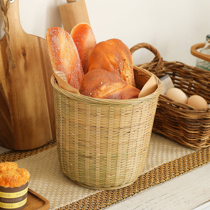Natural Woven Waste Bin Stornfield