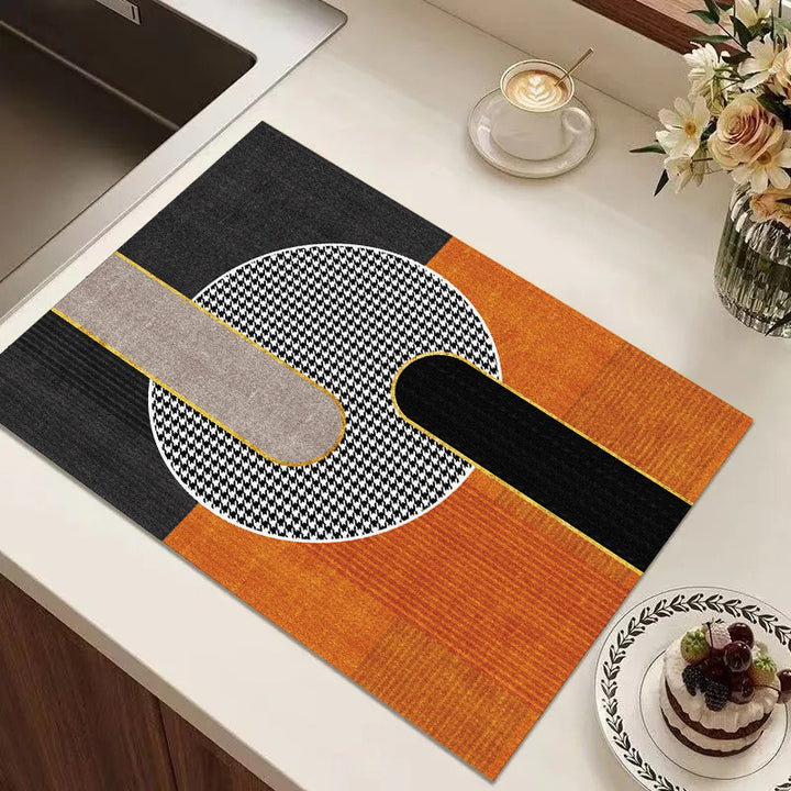 Playful Textured Kitchen Mat Stornfield
