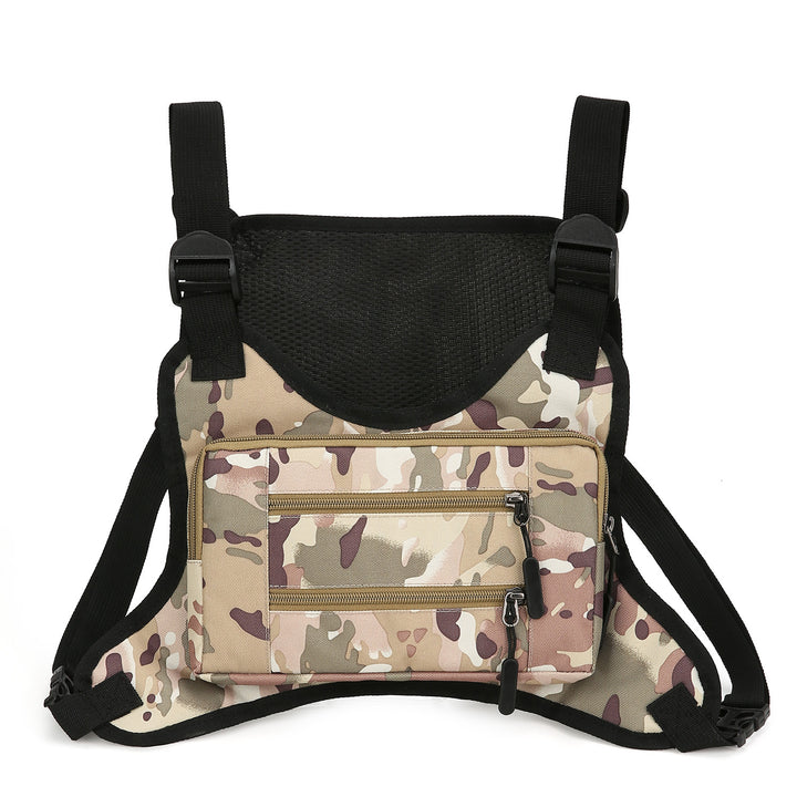 Multi-Pocket Tactical Sling Backpack