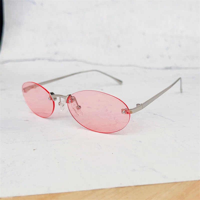 Minimalist Oval Frame Glasses Stornfield