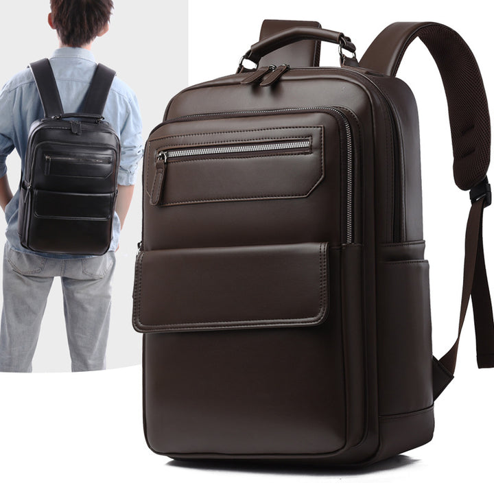 Executive Leather Backpack Stornfield