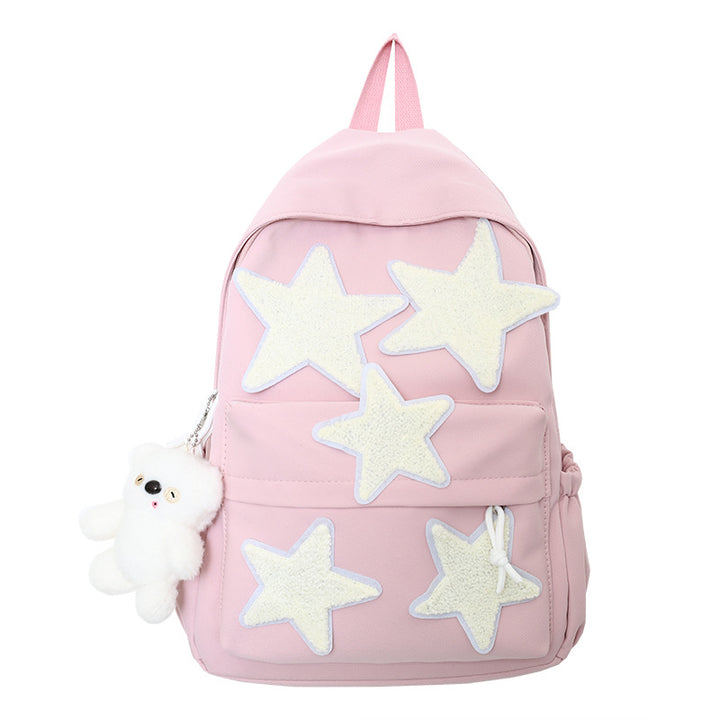 Fun Decorative Star-Patterned Backpack Stornfield