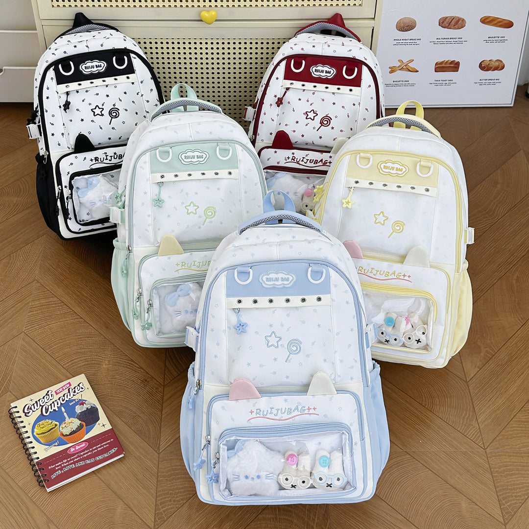 Decorative Plush Cartoon-Themed Backpack Stornfield