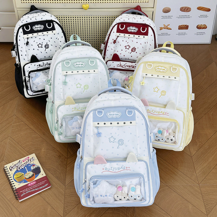 Decorative Plush Cartoon-Themed Backpack Stornfield