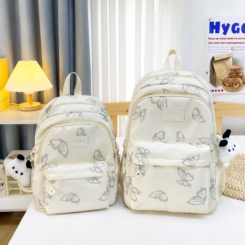 Floral Print Multi-Pocket Backpack Stornfield